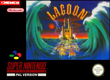 Lagoon (Europe) box cover front